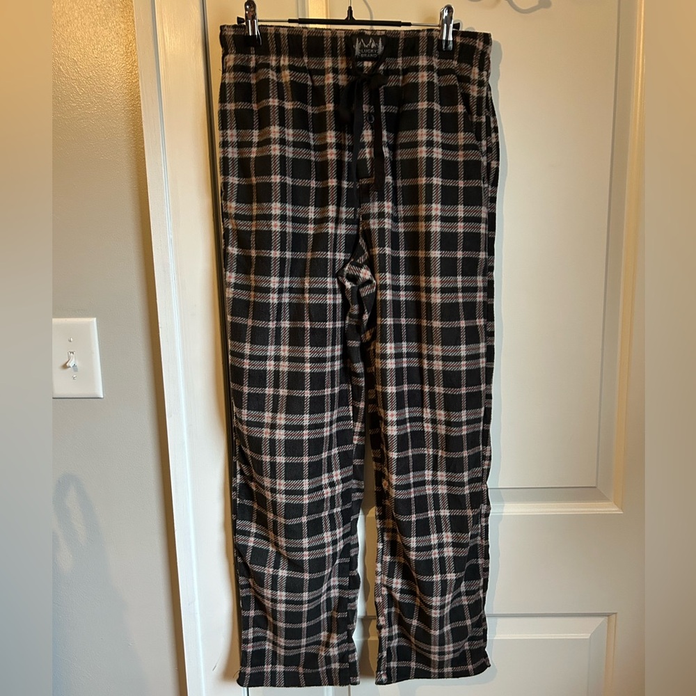 Lucky Brand Plaid Lounge Pants - size M